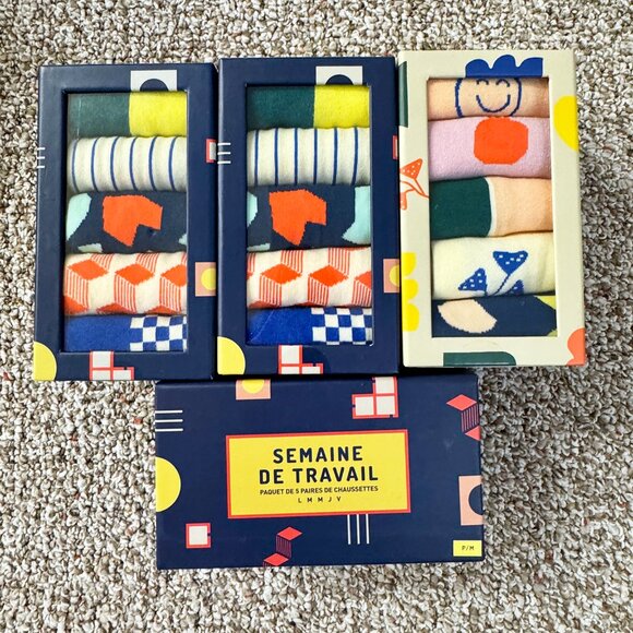 Work Week Sock Pack -4 Boxes - Picture 1 of 5